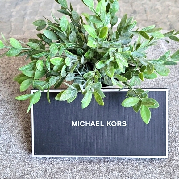 NIB-Micheal Kors Mens 3 In 1 Boxed Wallet Set Denim - Picture 3 of 10